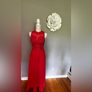 Prom Dress Red size 3-4